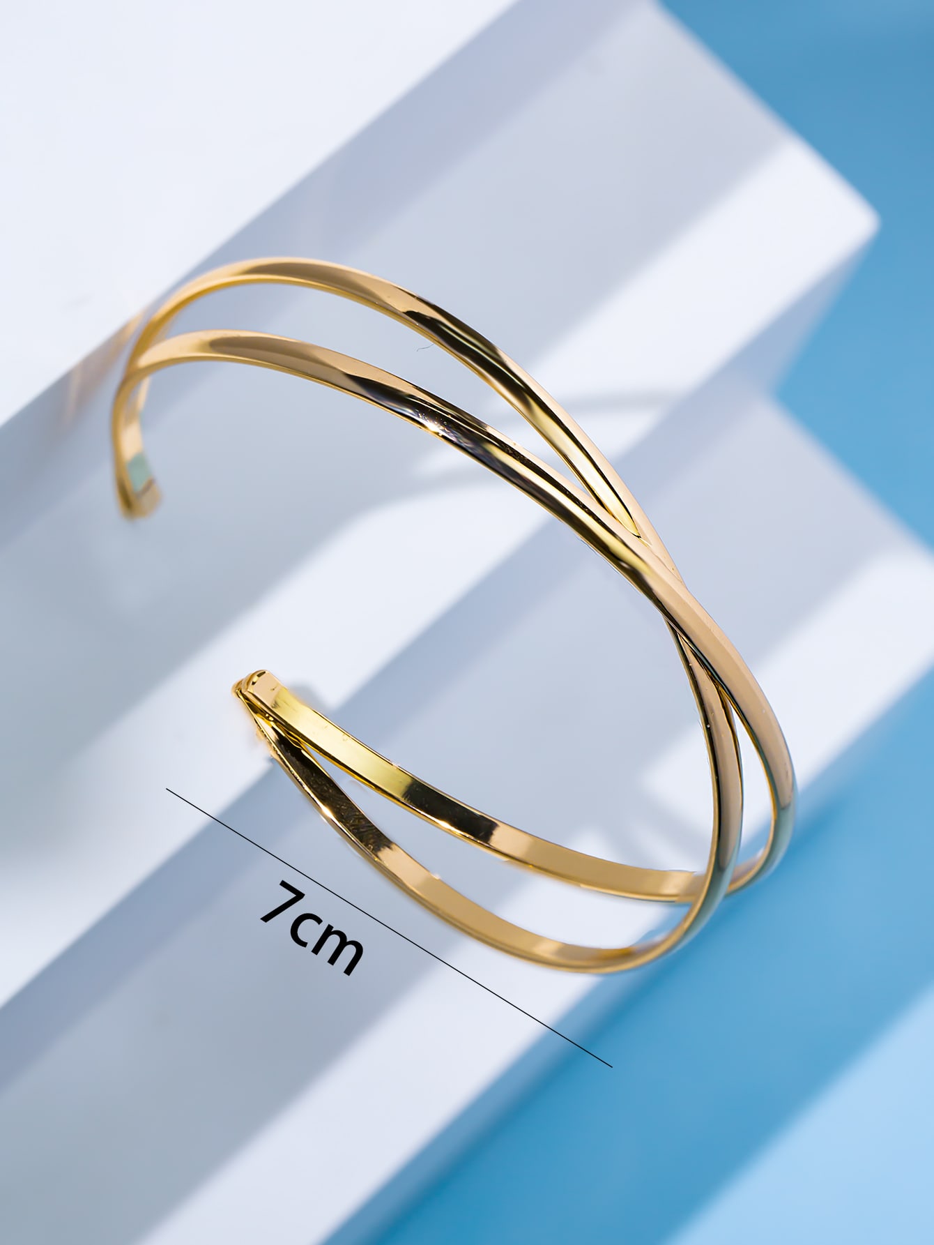 Simple Style Geometric Alloy Plating Gold Plated Silver Plated Women's Cuff Bracelets display picture 4
