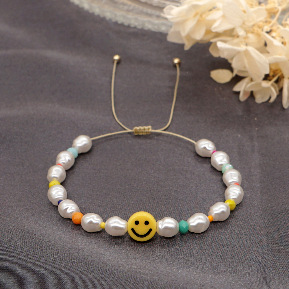 Ethnic Style Letter Star Eye Arylic Glass Seed Bead Beaded Women's Bracelets display picture 49