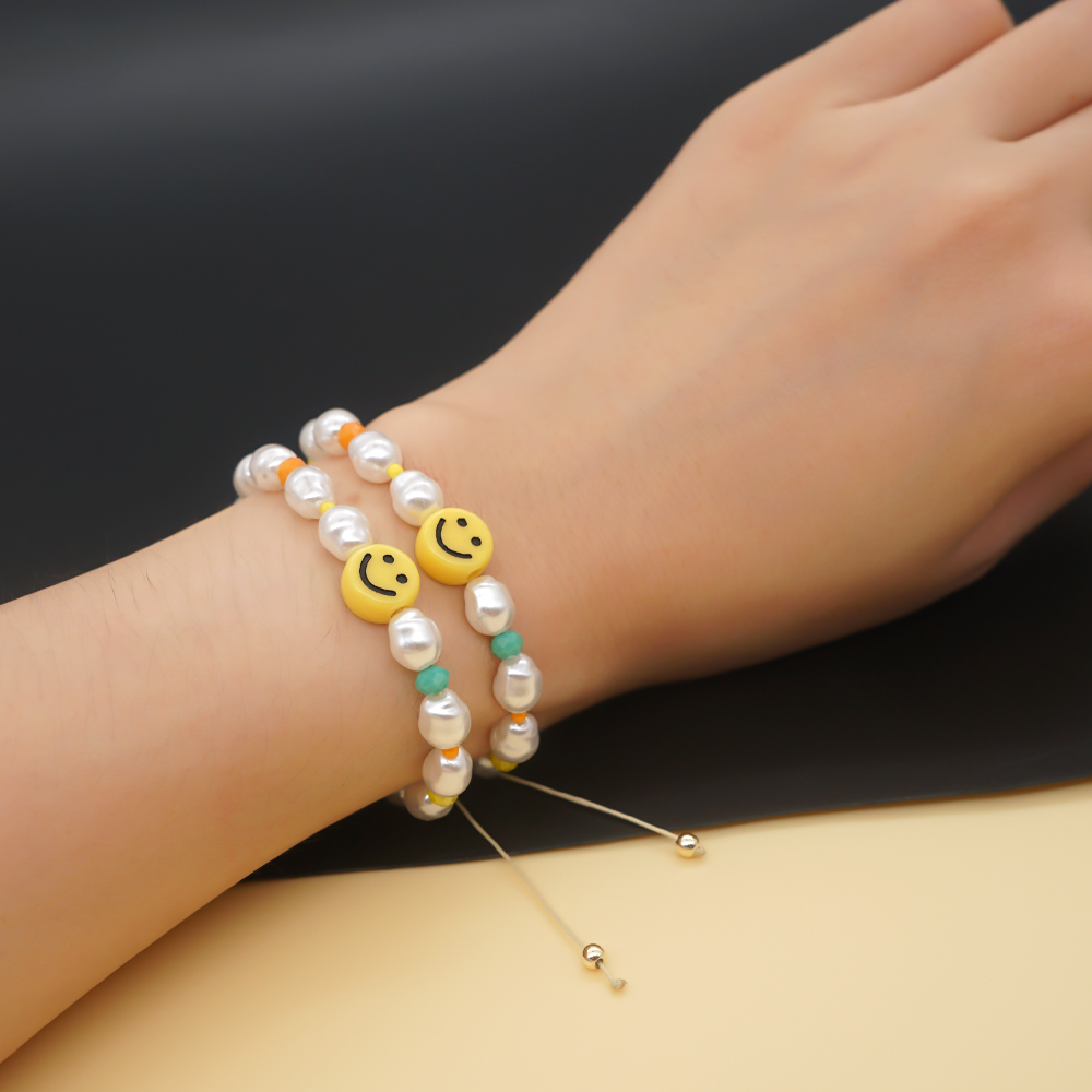 Ethnic Style Letter Star Eye Arylic Glass Seed Bead Beaded Women's Bracelets display picture 52