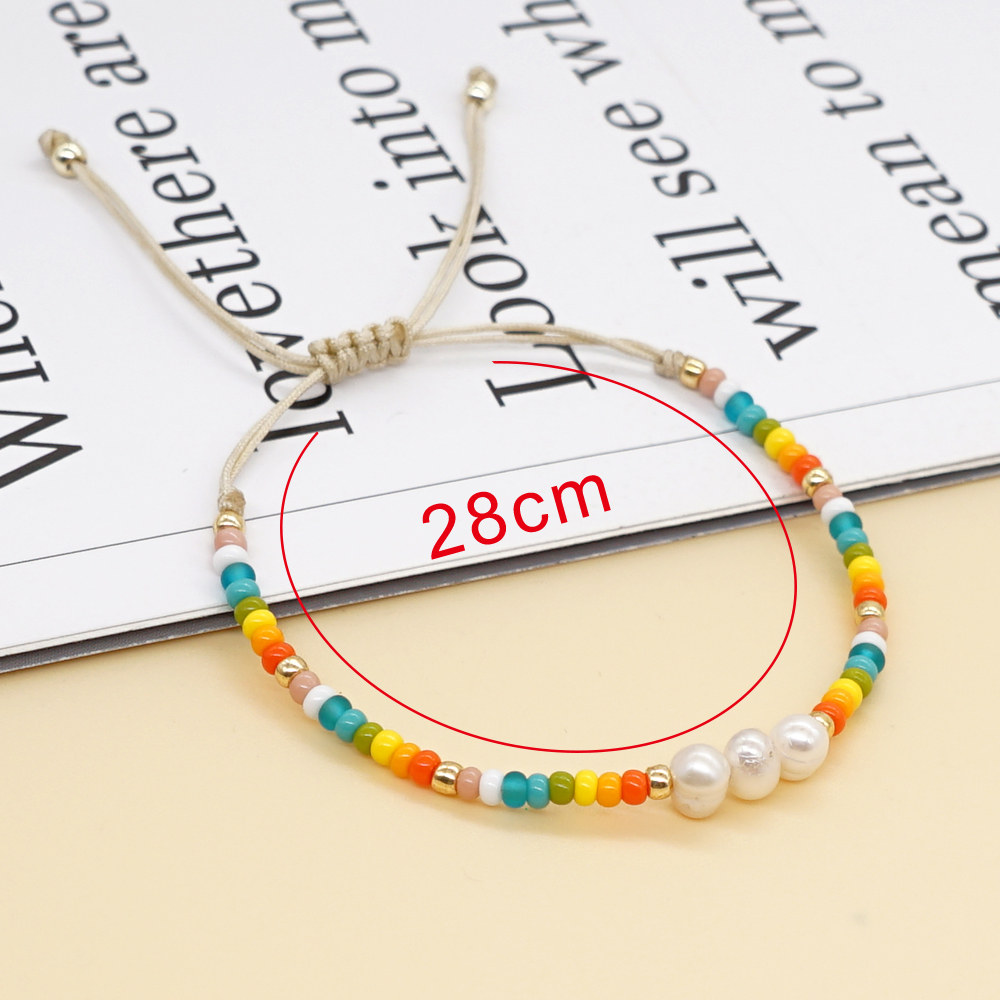 Ethnic Style Letter Star Eye Arylic Glass Seed Bead Beaded Women's Bracelets display picture 62