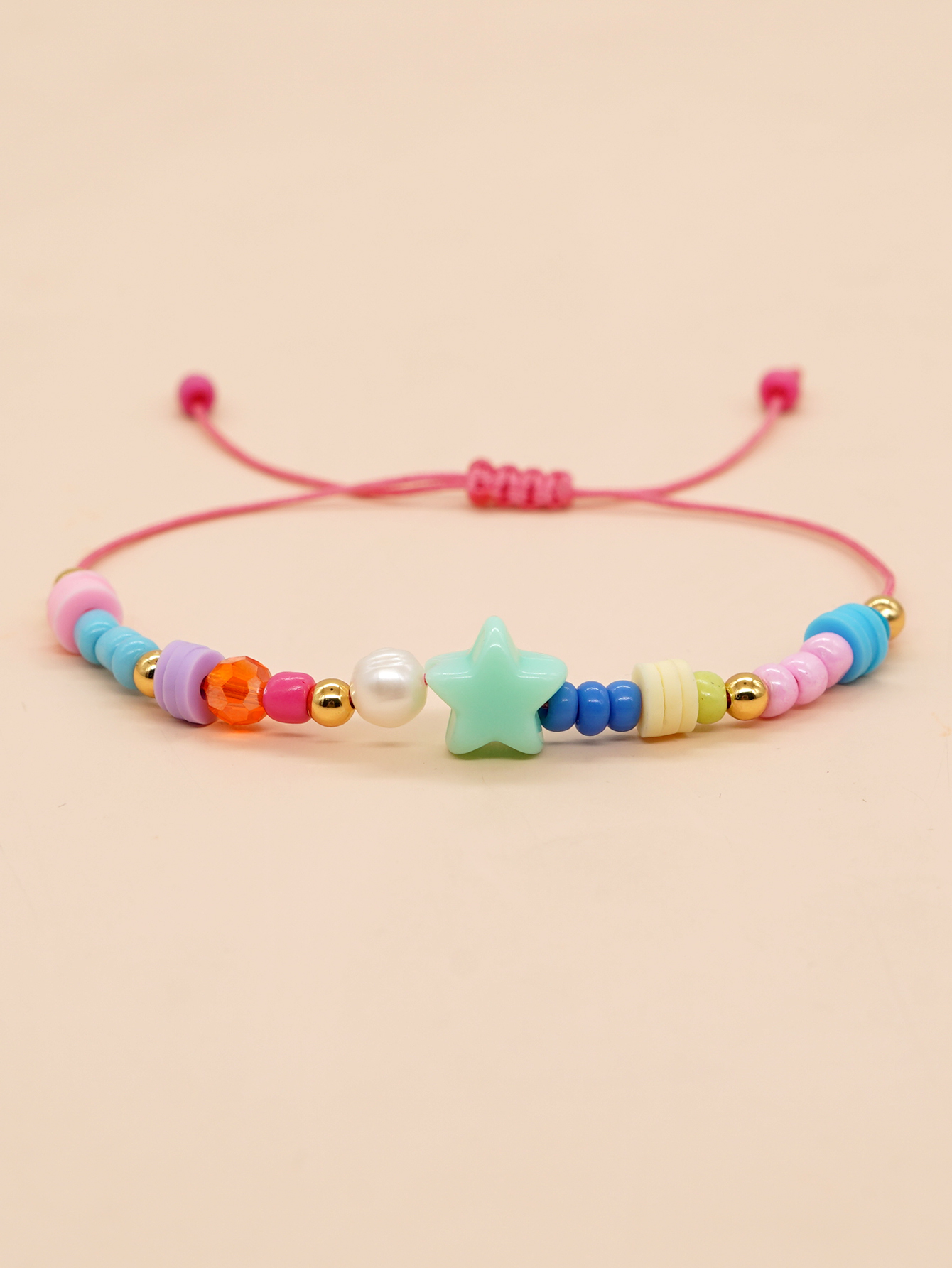 Ethnic Style Letter Star Eye Arylic Glass Seed Bead Beaded Women's Bracelets display picture 66