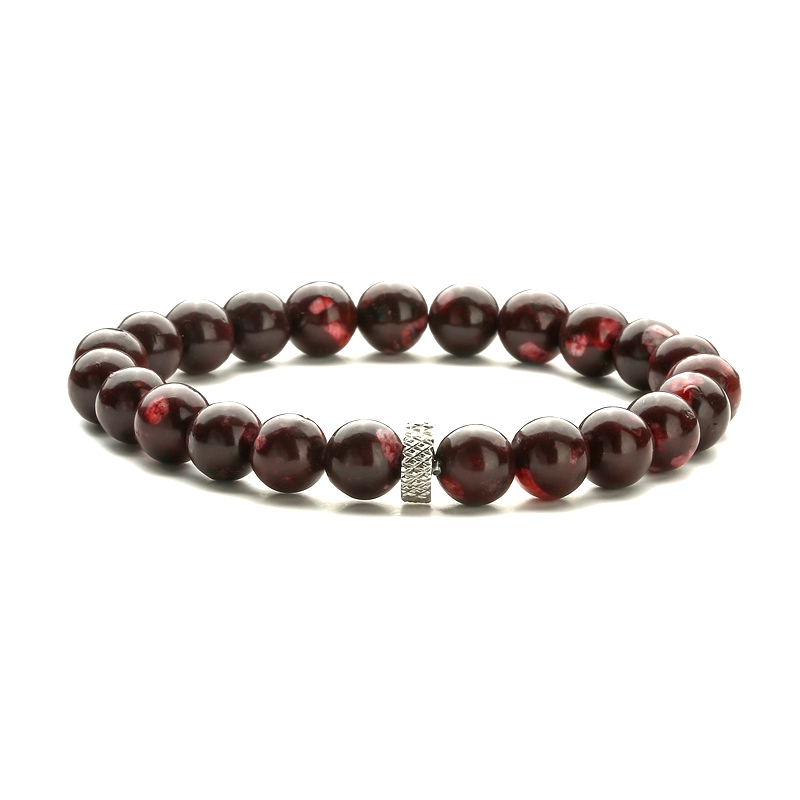 Casual Retro Round Beaded Tiger Eye Bracelets display picture 9