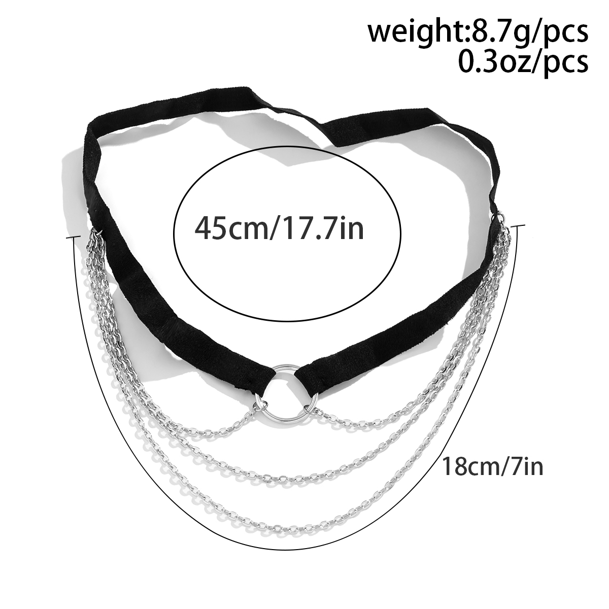 Sexy Geometric Elastic Belt Iron Wholesale Body Chain display picture 1