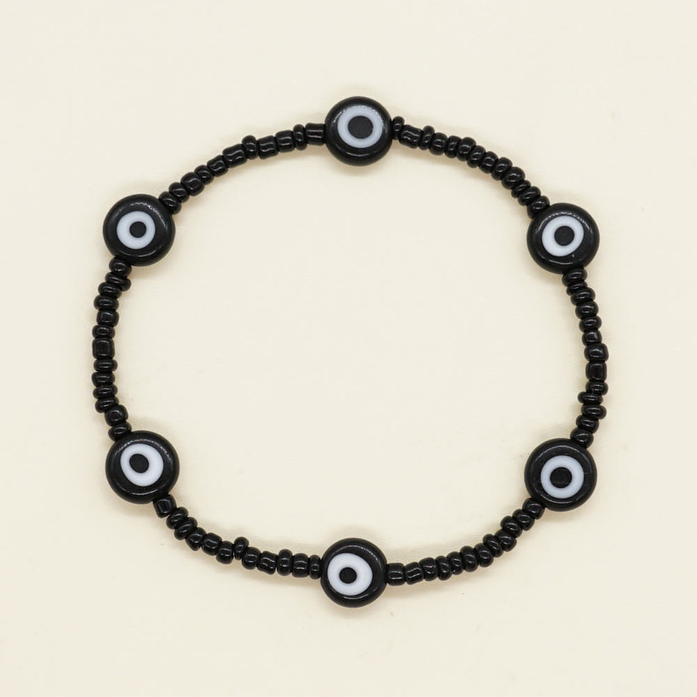 Ethnic Style Pentagram Heart Shape Eye Glass Beaded Women's Bracelets display picture 24