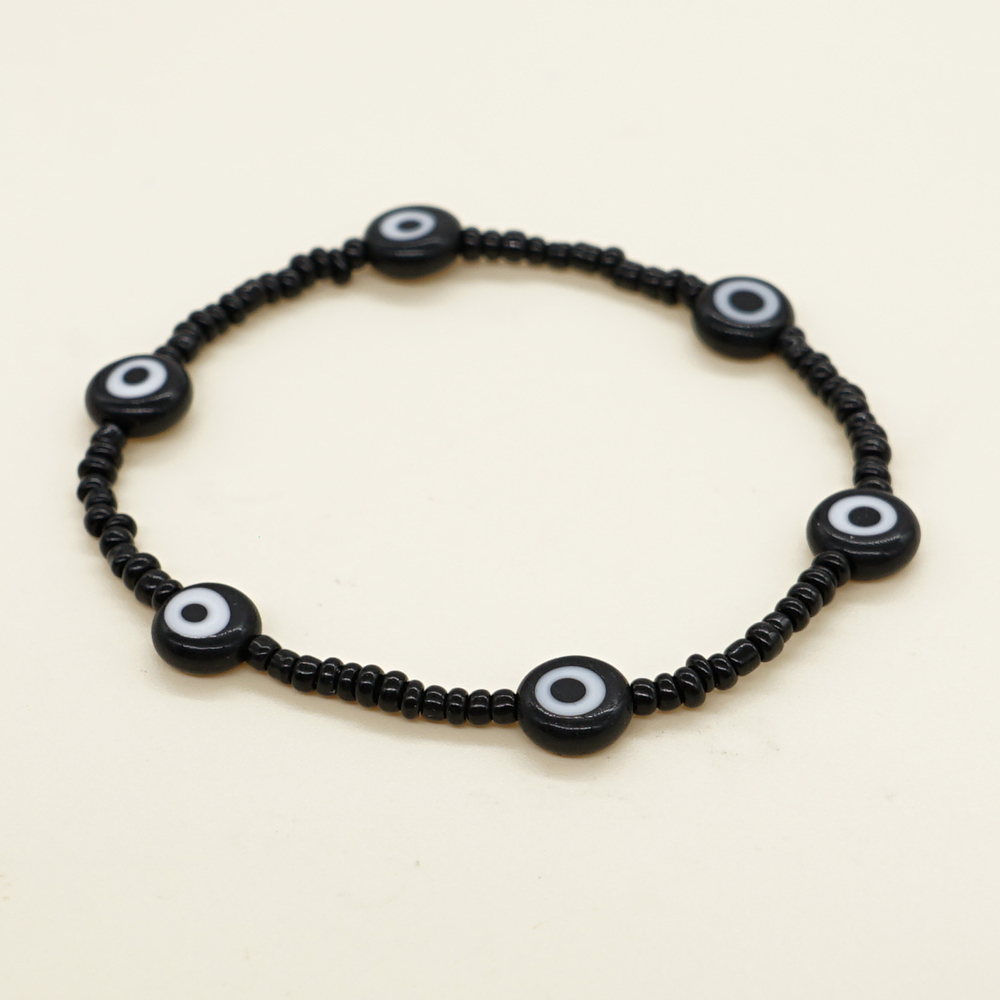 Ethnic Style Pentagram Heart Shape Eye Glass Beaded Women's Bracelets display picture 28