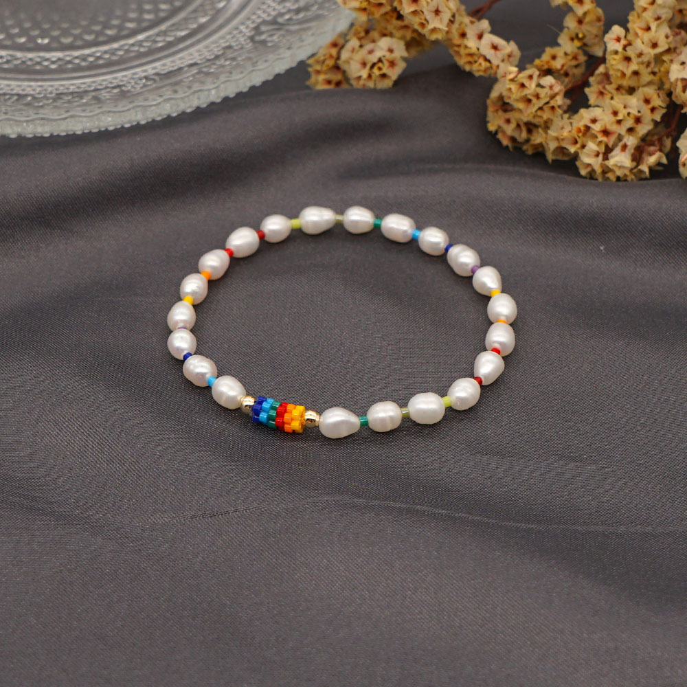 Ethnic Style Pentagram Heart Shape Eye Glass Beaded Women's Bracelets display picture 36