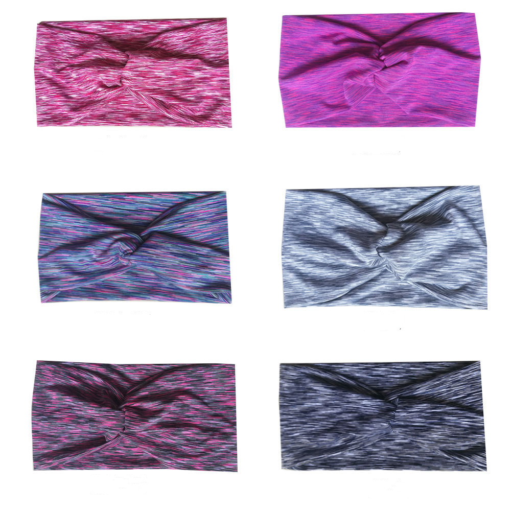 Simple Style Stripe Cloth Printing Hair Band display picture 3