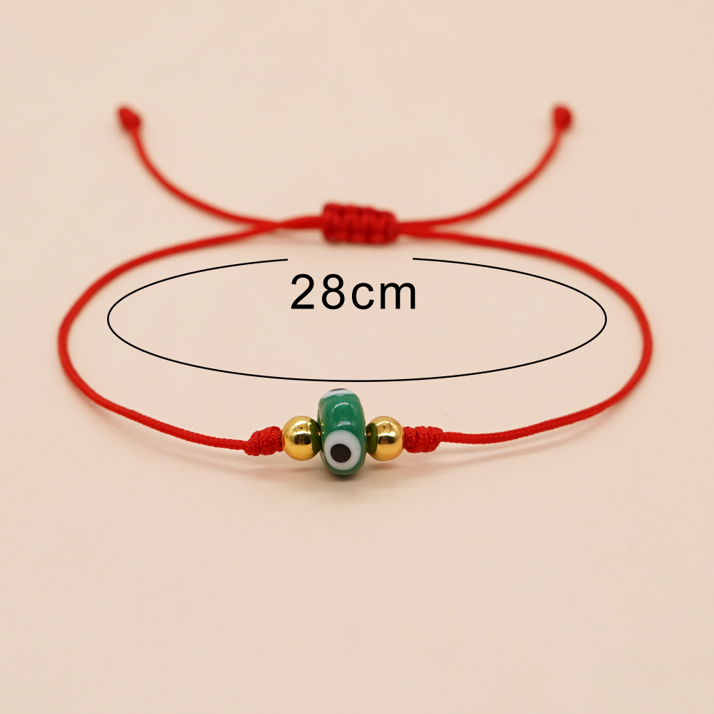 Casual Ethnic Style Eye Glass Rope Beaded Braid Women's Bracelets display picture 13