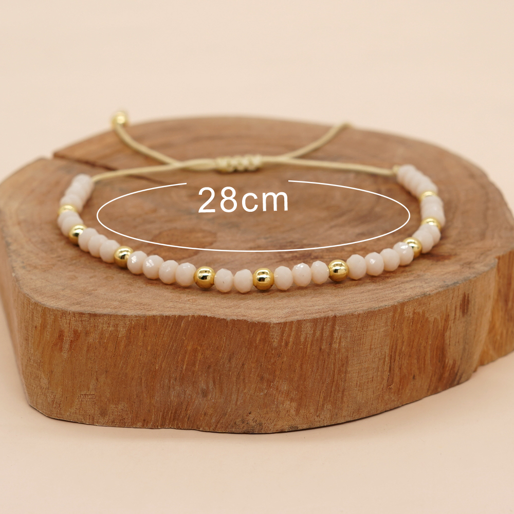 Classic Style Color Block Artificial Crystal Copper Wholesale Bracelets display picture 9