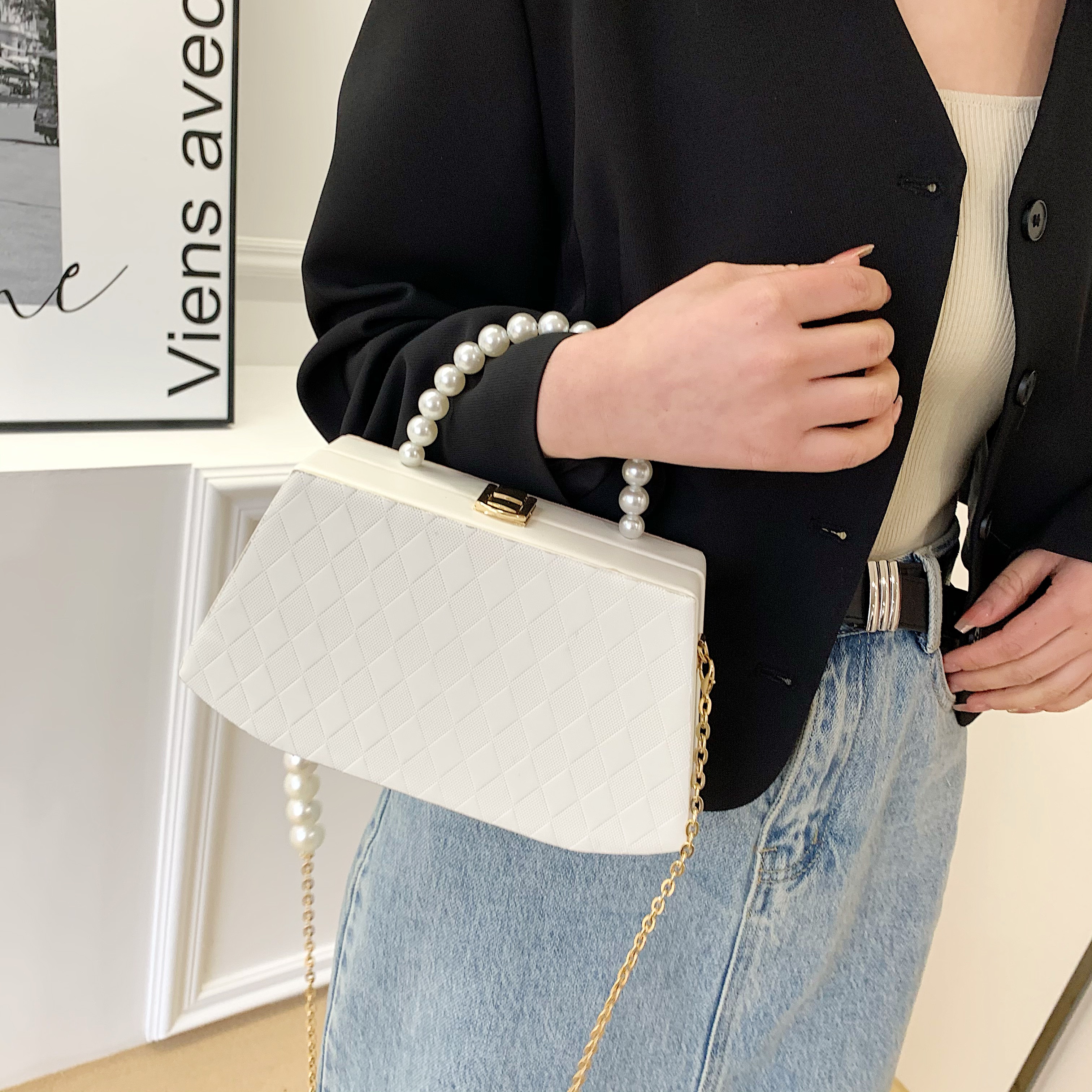 Women's All Seasons Pu Leather Elegant Classic Style Handbag display picture 2