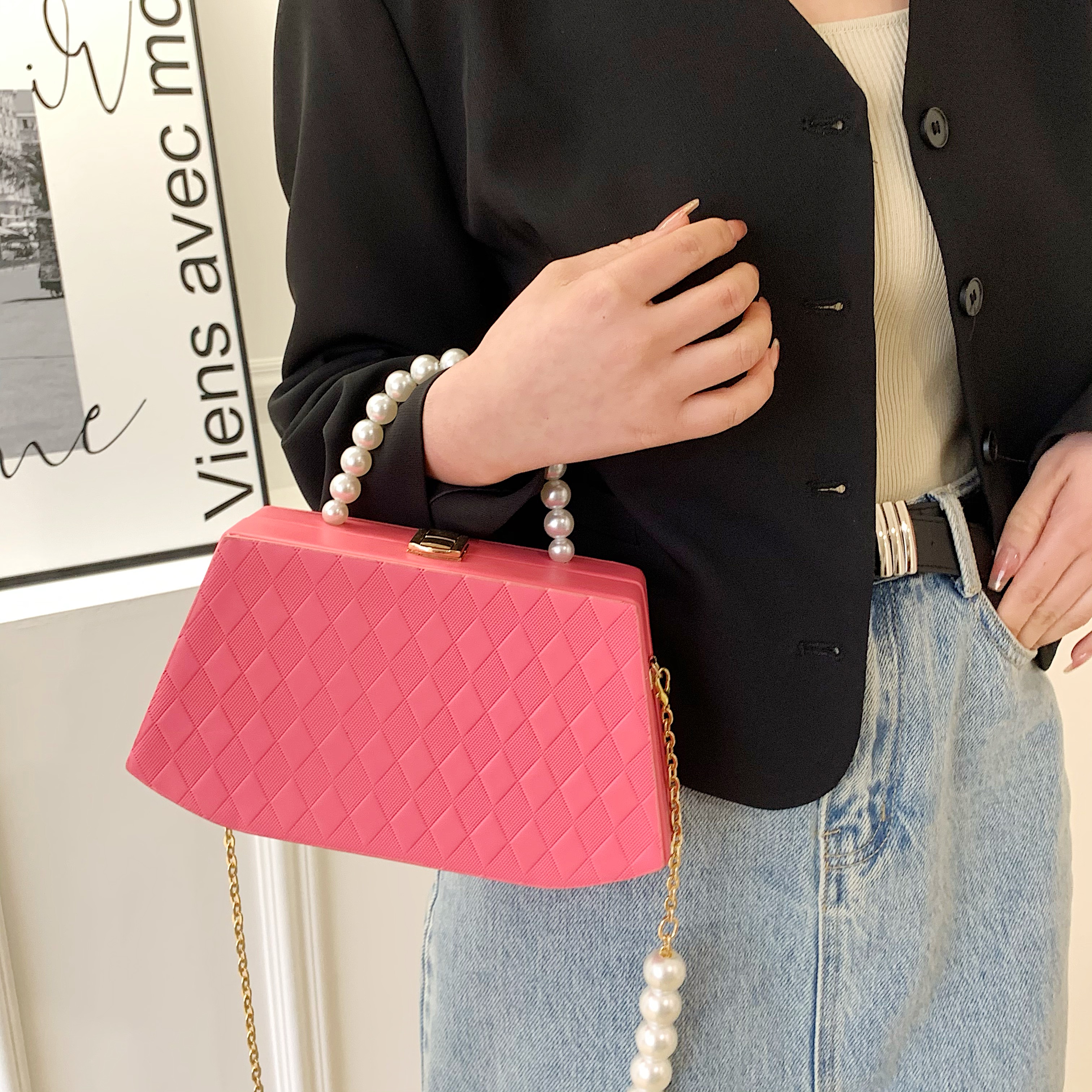 Women's All Seasons Pu Leather Elegant Classic Style Handbag display picture 1