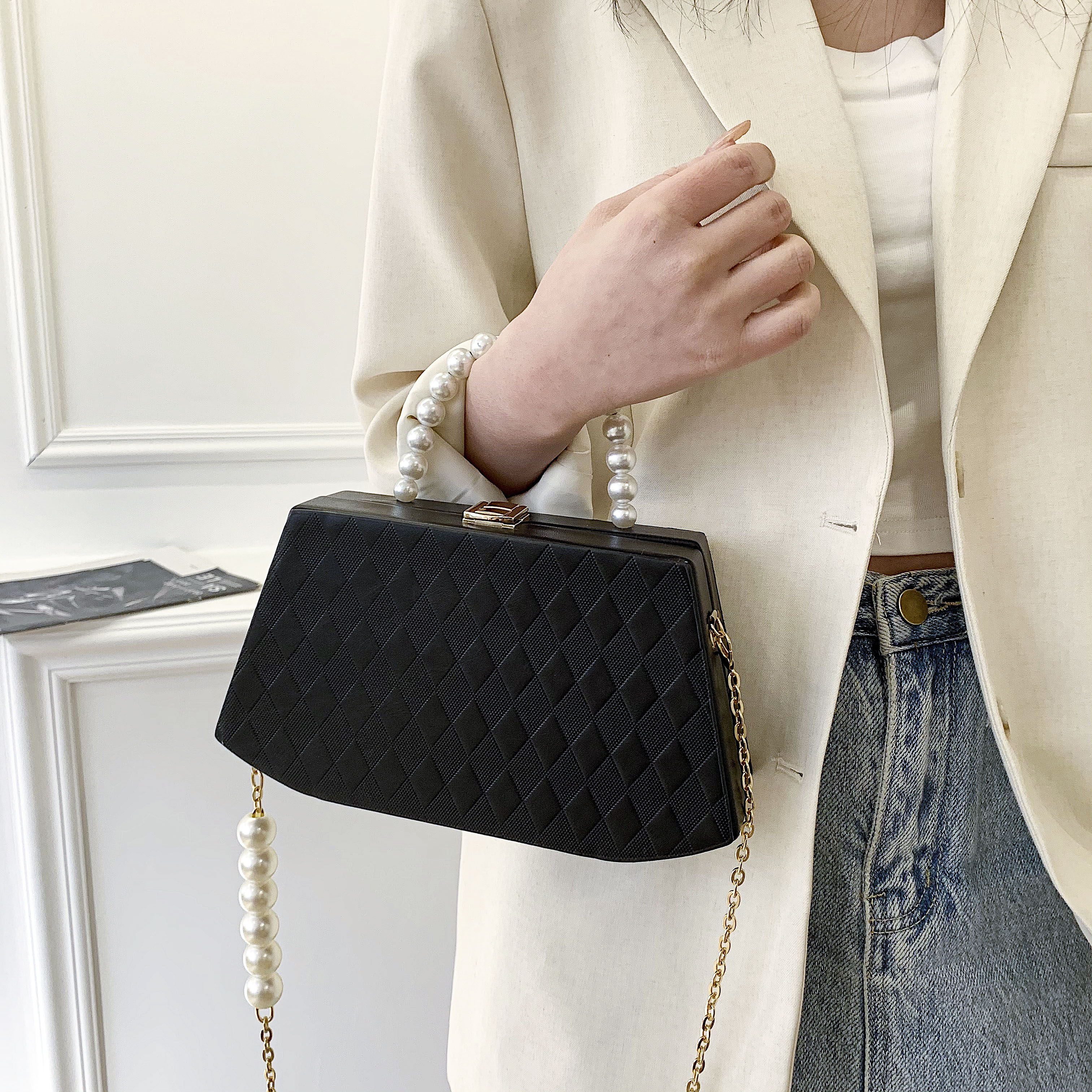 Women's All Seasons Pu Leather Elegant Classic Style Handbag display picture 11