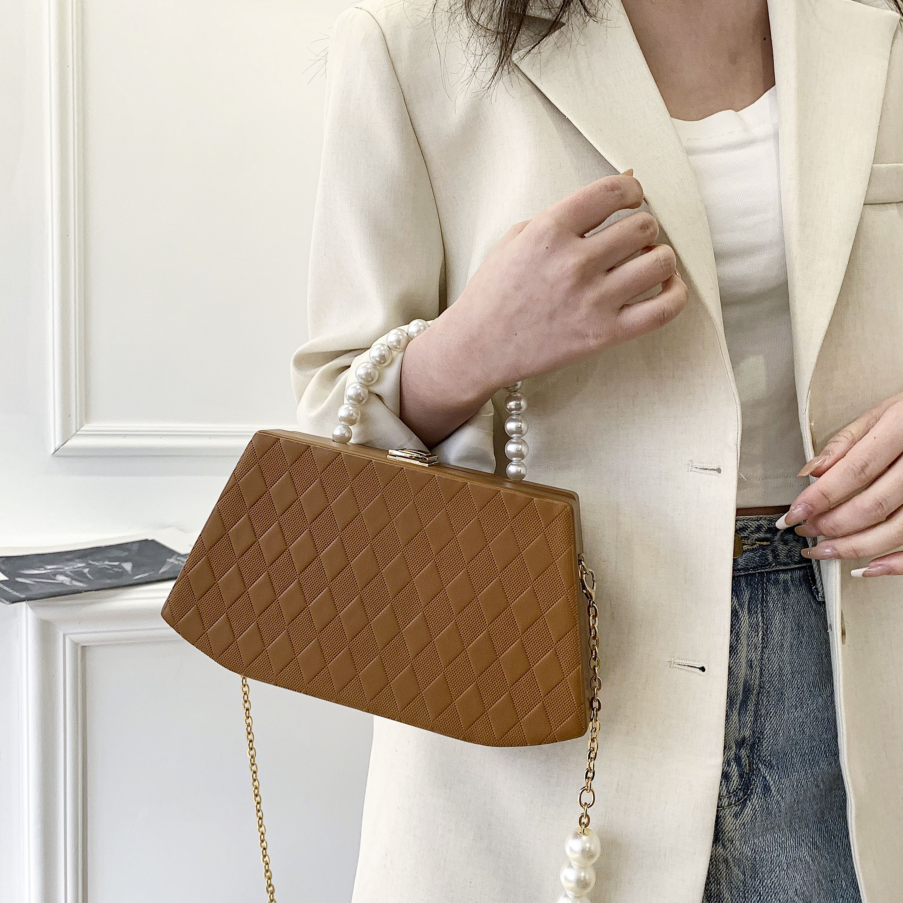 Women's All Seasons Pu Leather Elegant Classic Style Handbag display picture 12