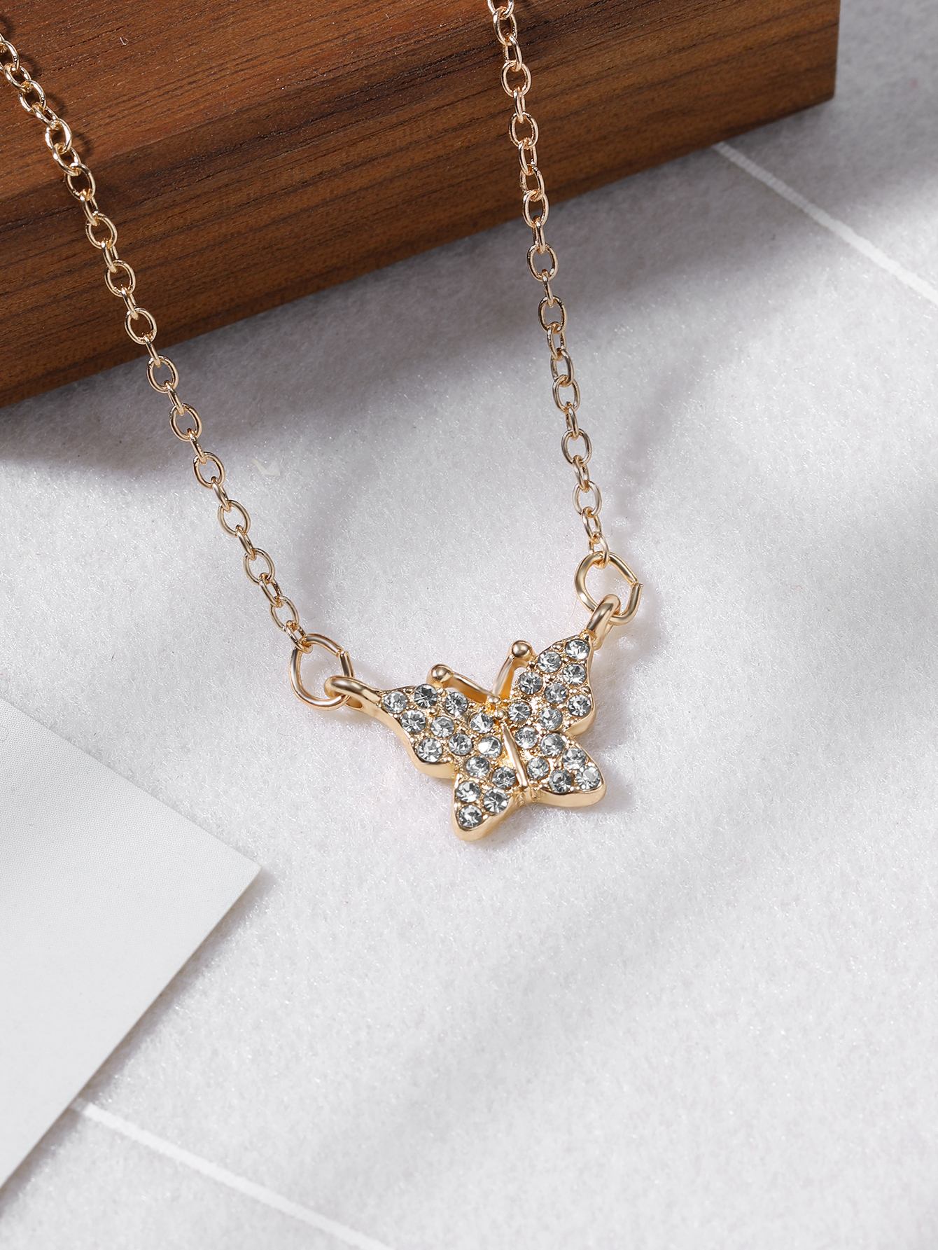 Ig Style Simple Style Cross Heart Shape Snake Alloy Plating Inlay Rhinestones Gold Plated Silver Plated Women's Necklace display picture 8