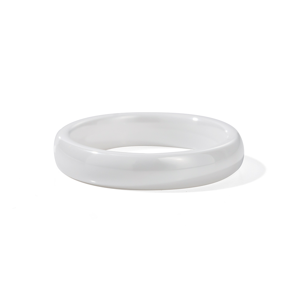 Wholesale Jewelry Simple Style Circle Space Ceramic Rings display picture 6