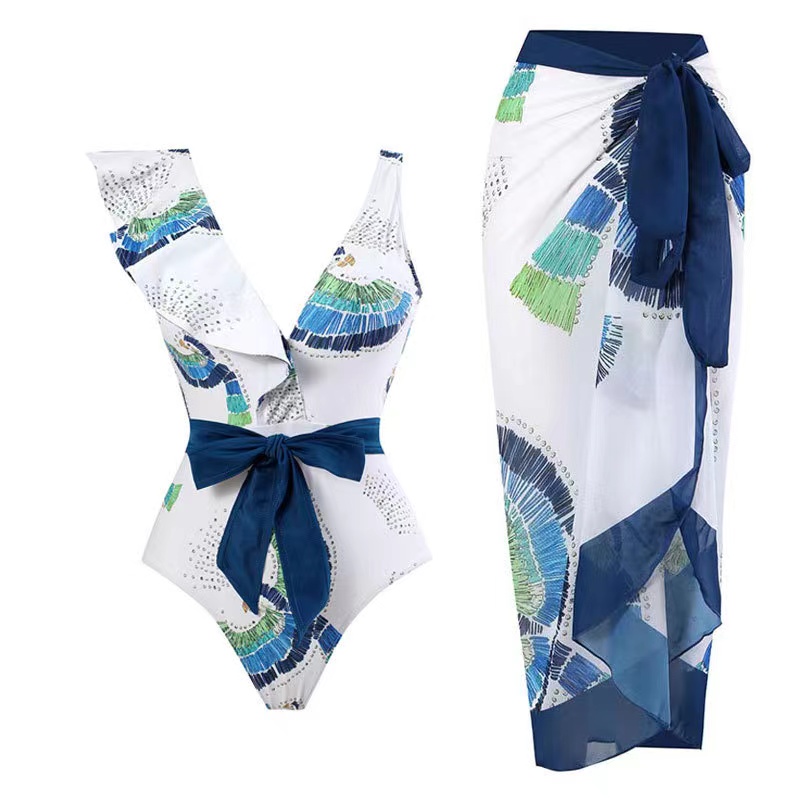 Women's Basic Lady Beach Printing One Pieces 1 Piece display picture 1