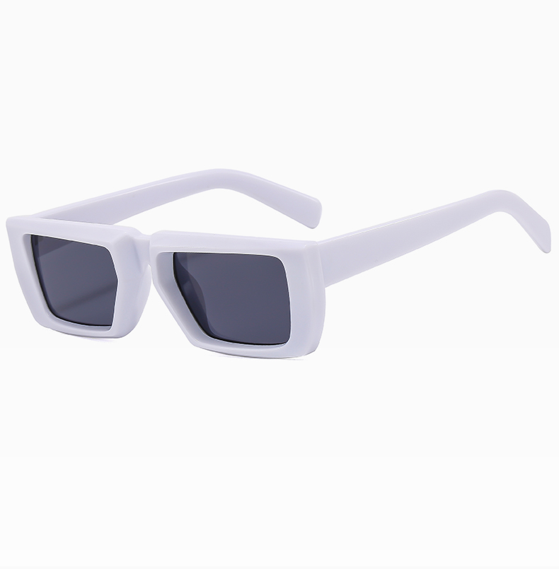 Casual Modern Style Solid Color Pc Resin Square Full Frame Women's Sunglasses display picture 2
