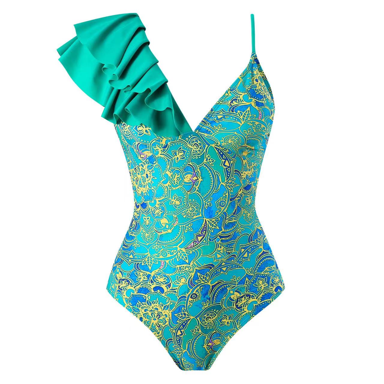 Women's Hawaiian Beach Printing One Pieces 1 Piece display picture 2