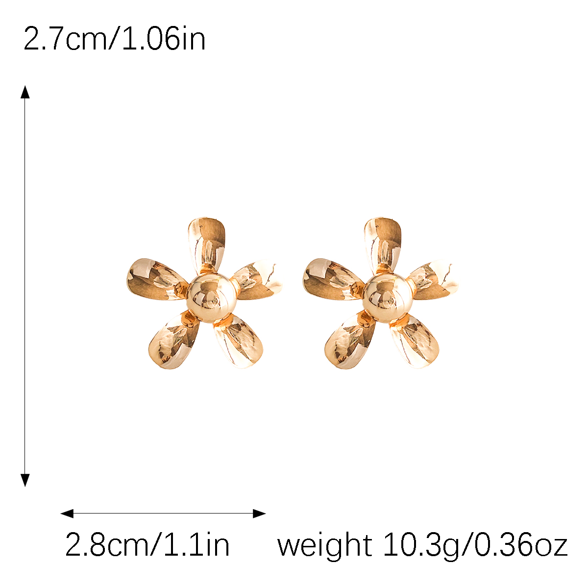 1 Paar Übertrieben Geometrisch Überzug Inlay Legierung Künstliche Perlen Tropfenohrringe display picture 7