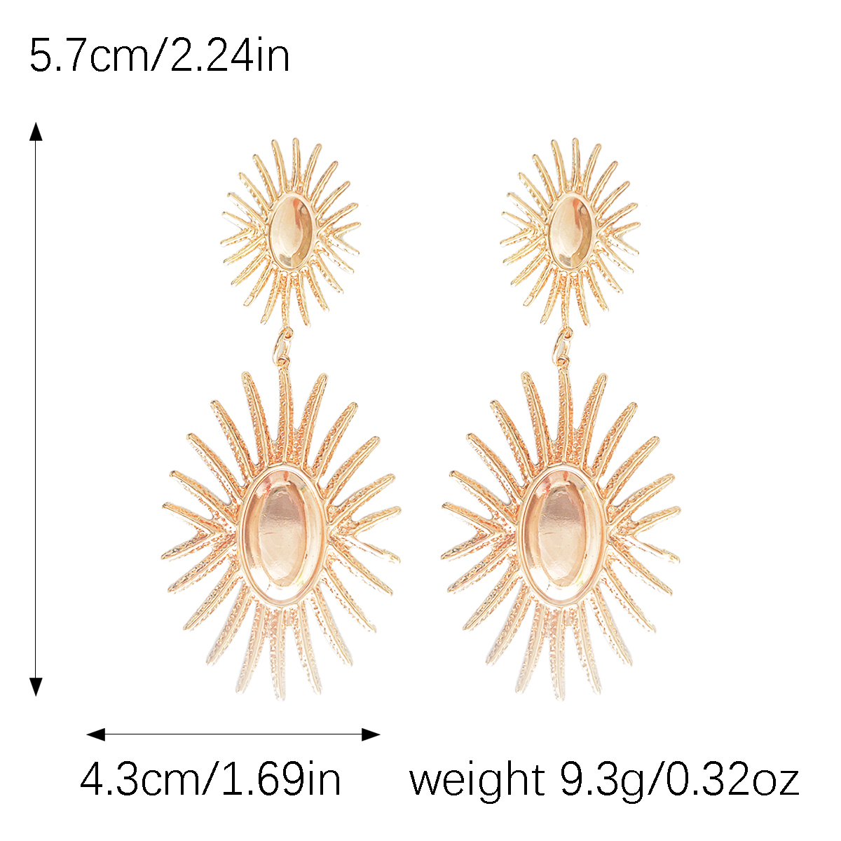 1 Paar Übertrieben Geometrisch Überzug Inlay Legierung Künstliche Perlen Tropfenohrringe display picture 21