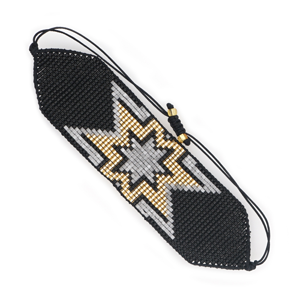 Style Ethnique Pentacle Hexagramme Papillon Verre De Gros Bracelets display picture 7