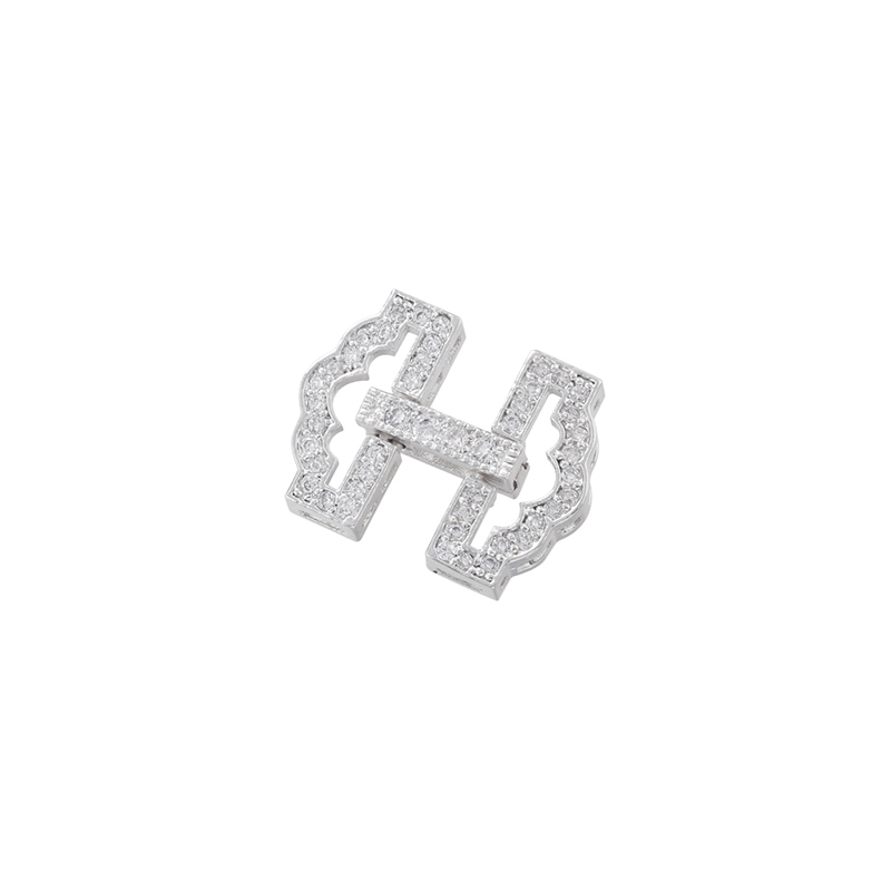 1 Stück Kupfer Zirkon Geometrisch Herzform Strassenmode Glänzend display picture 1