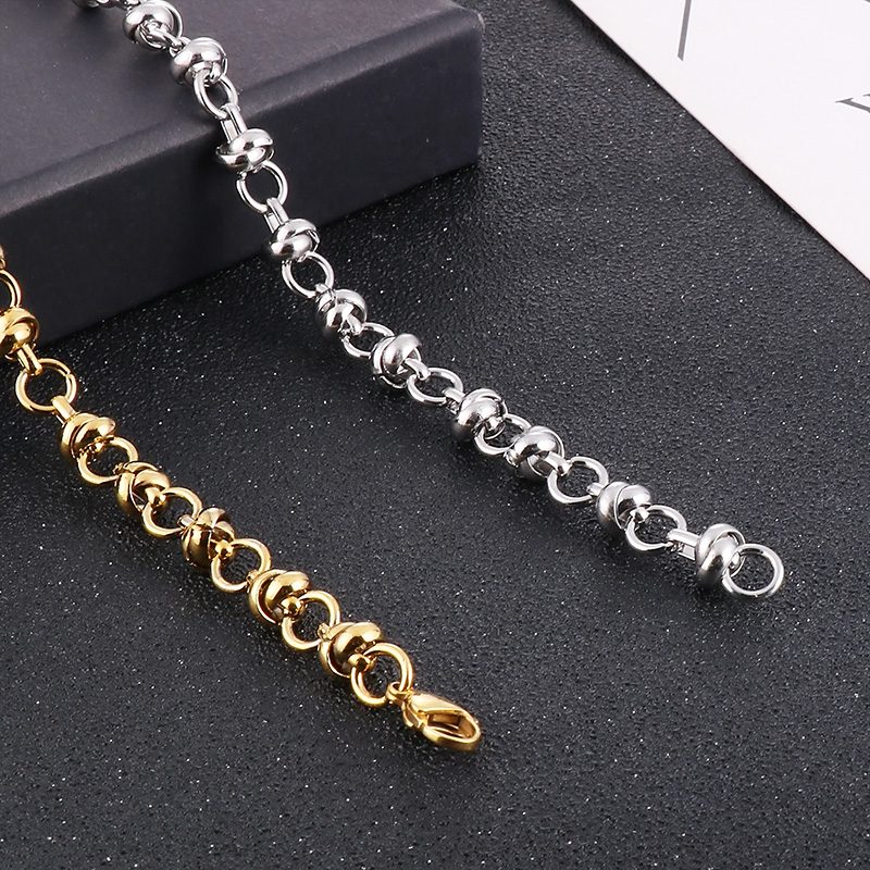 Stainless Steel 18K Gold Plated Basic Plating Solid Color Necklace display picture 6