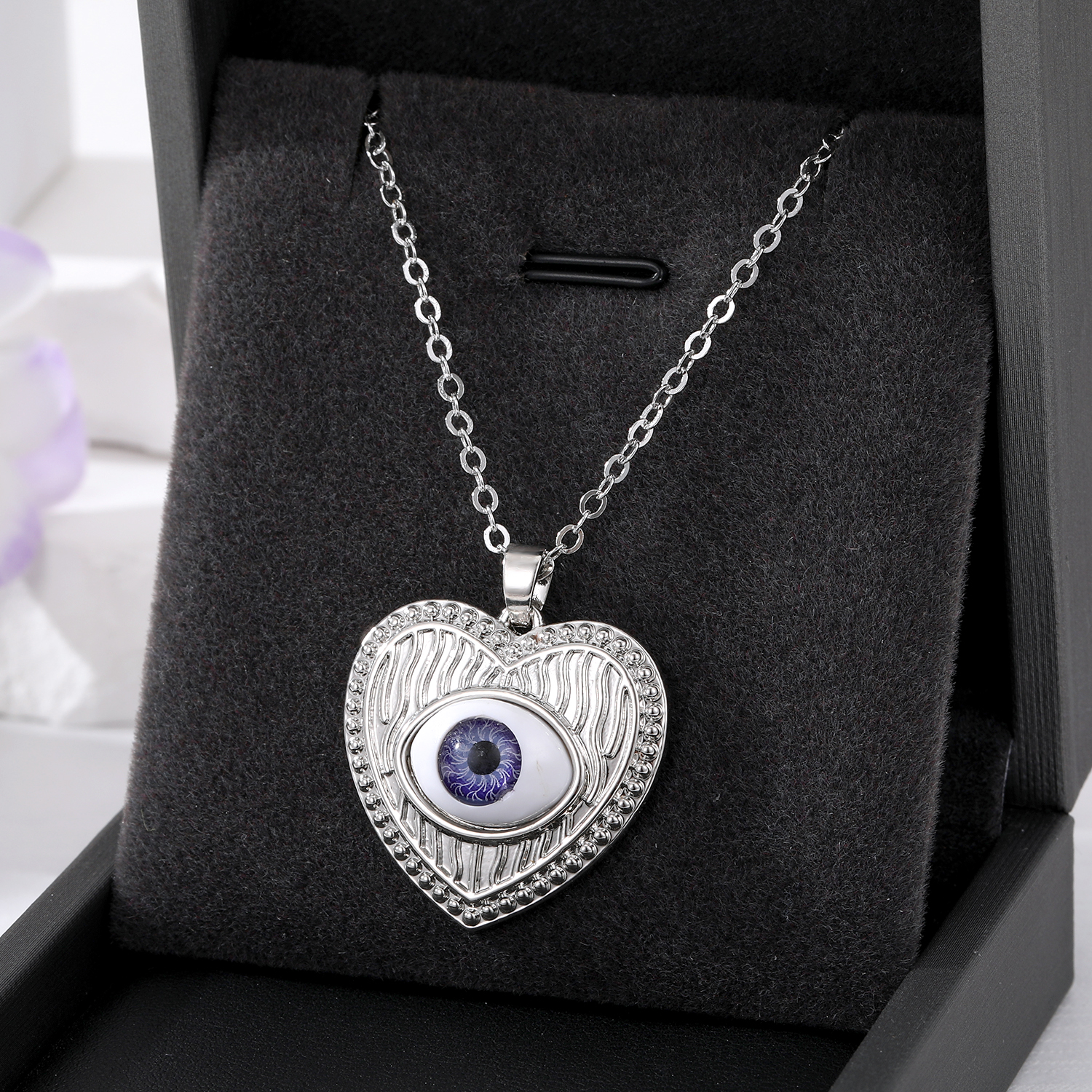 Ethnic Style Devil's Eye Alloy Plating Women's Pendant Necklace display picture 5