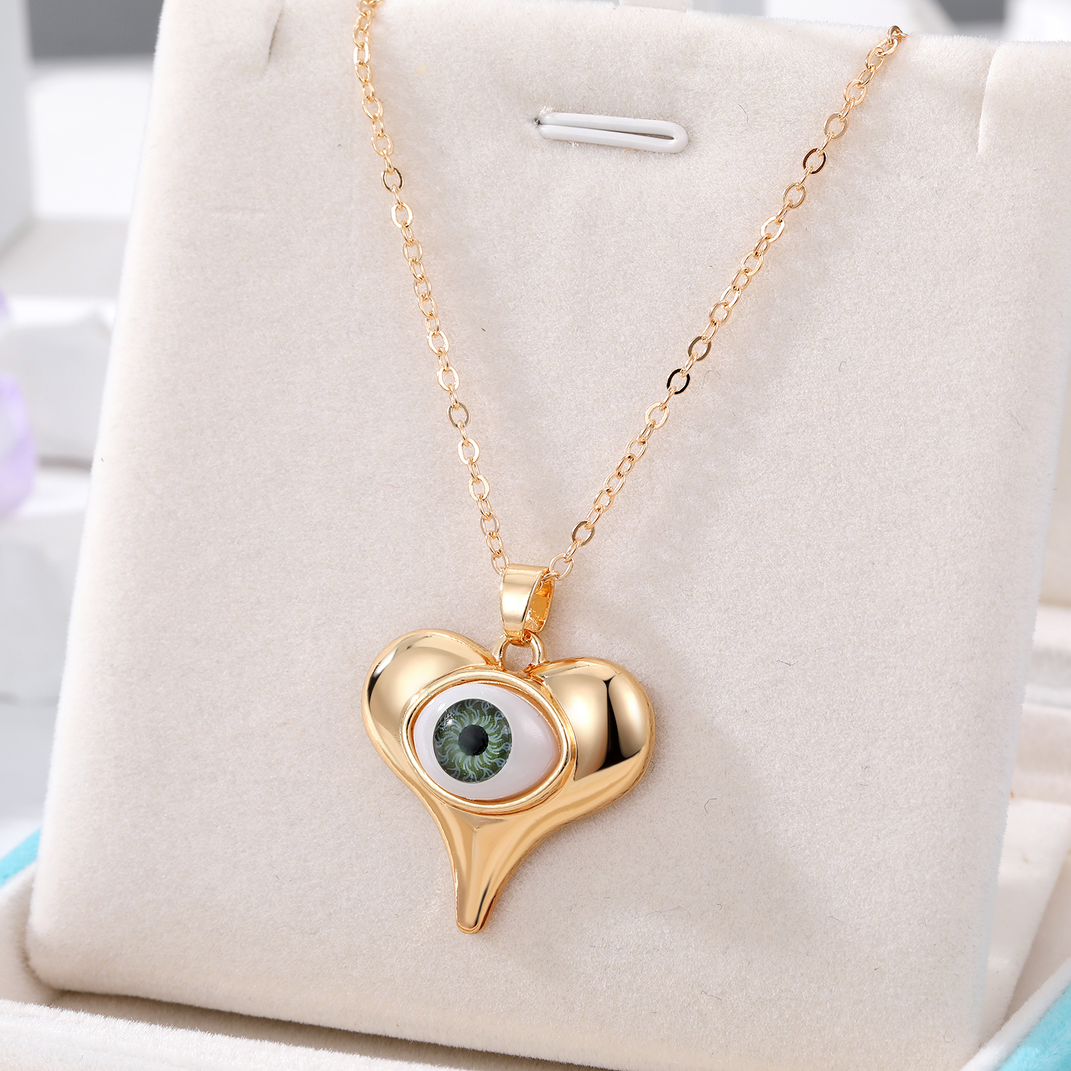 Ethnic Style Devil's Eye Alloy Plating Women's Pendant Necklace display picture 2