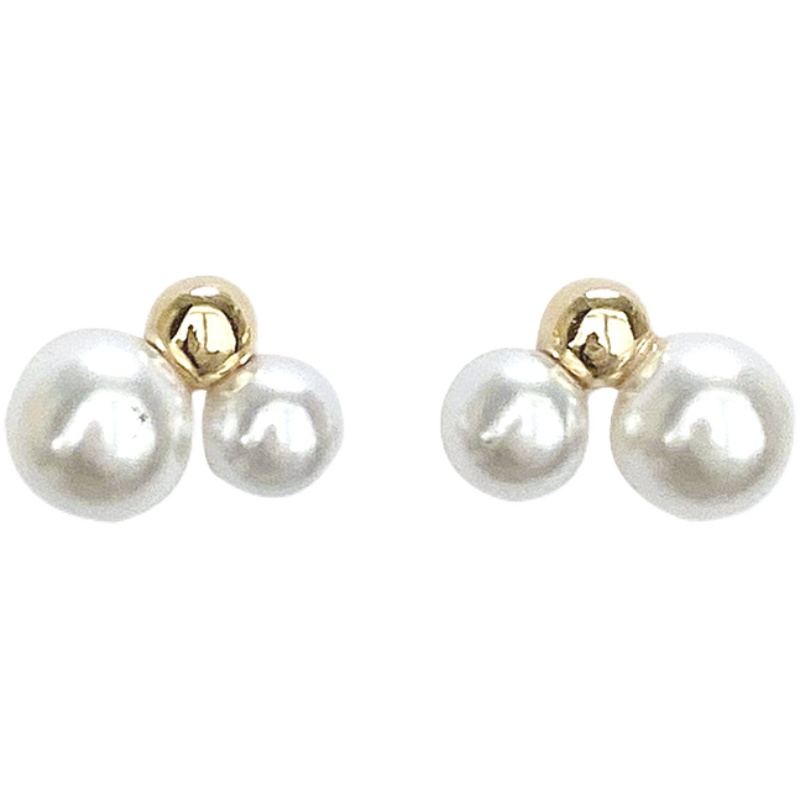 Commute Pearl Alloy Patchwork Women's Ear Studs display picture 2
