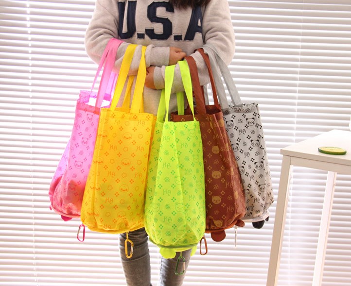 Cute Cartoon Cloth Shopping Bags display picture 3