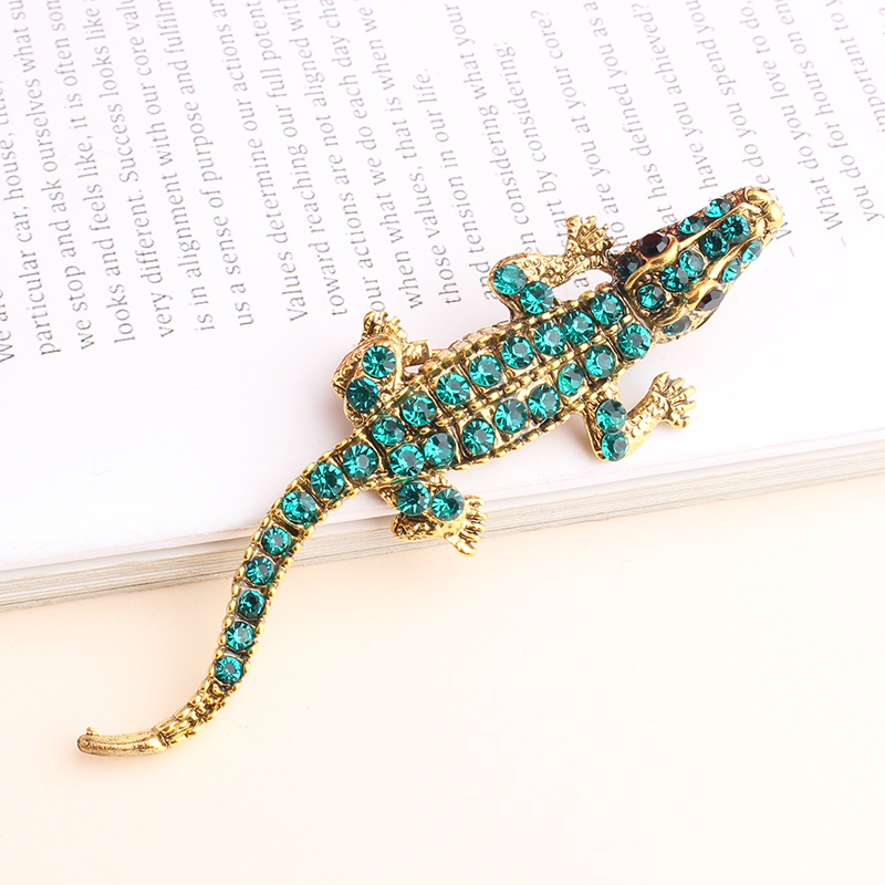 Cool Style Shiny Animal Alloy Inlay Rhinestones Unisex Brooches display picture 1