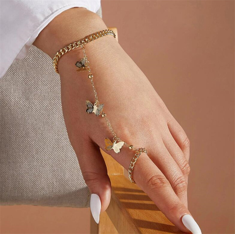 Elegant Bogenknoten Legierung Überzug Künstliche Perlen Frau Charm Ring display picture 1