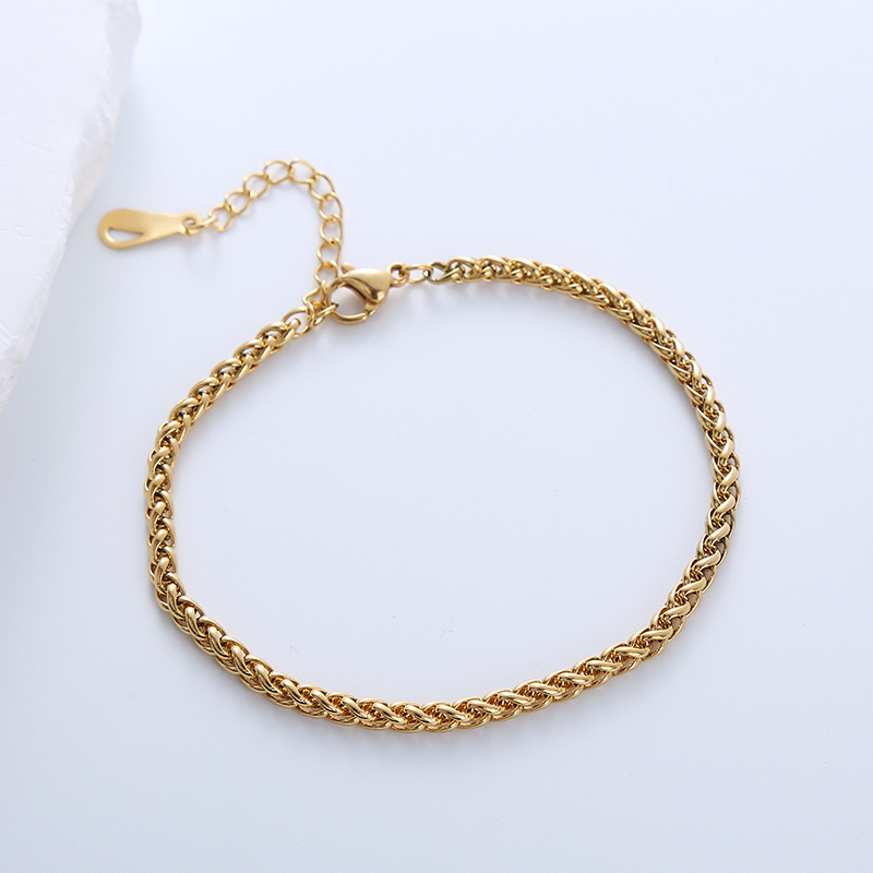 Modern Style Simple Style Star Stainless Steel 18K Gold Plated Bracelets In Bulk display picture 3