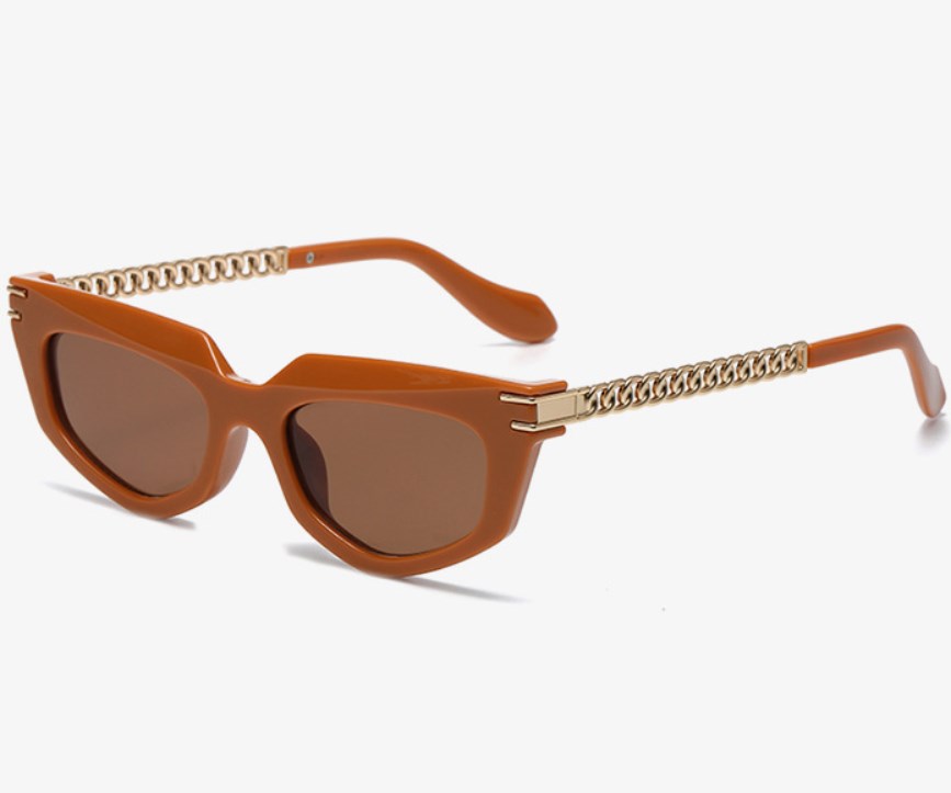 Basic Streetwear Cool Style Geometric Pc Cat Eye Full Frame Women's Sunglasses display picture 1