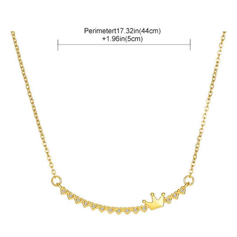 Simple Style Commute Bear Copper Plating Inlay Crystal Rhinestones Zircon 18k Gold Plated Gold Plated Silver Plated Pendant Necklace display picture 9