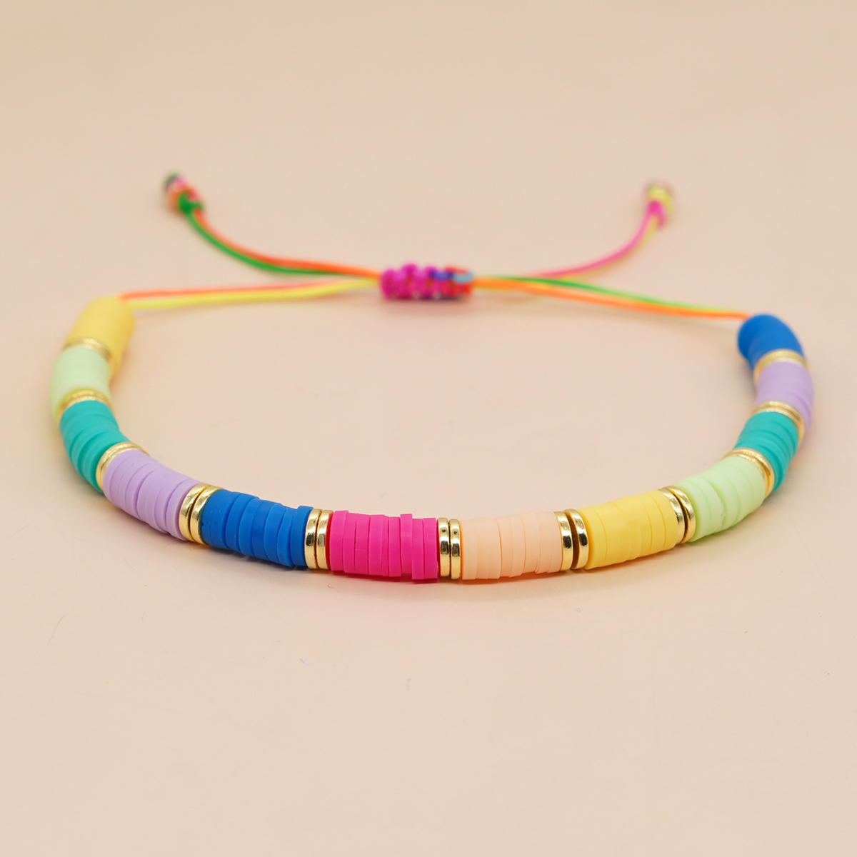 Casual Vacation Multicolor Soft Clay Copper Wholesale Bracelets display picture 8