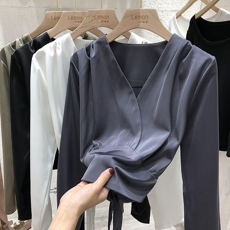 Women's Blouse Long Sleeve Blouses Casual Simple Style Simple Solid Color display picture 6