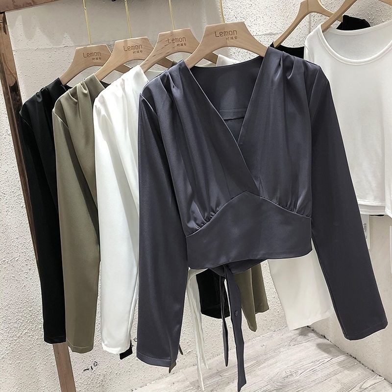 Women's Blouse Long Sleeve Blouses Casual Simple Style Simple Solid Color display picture 8