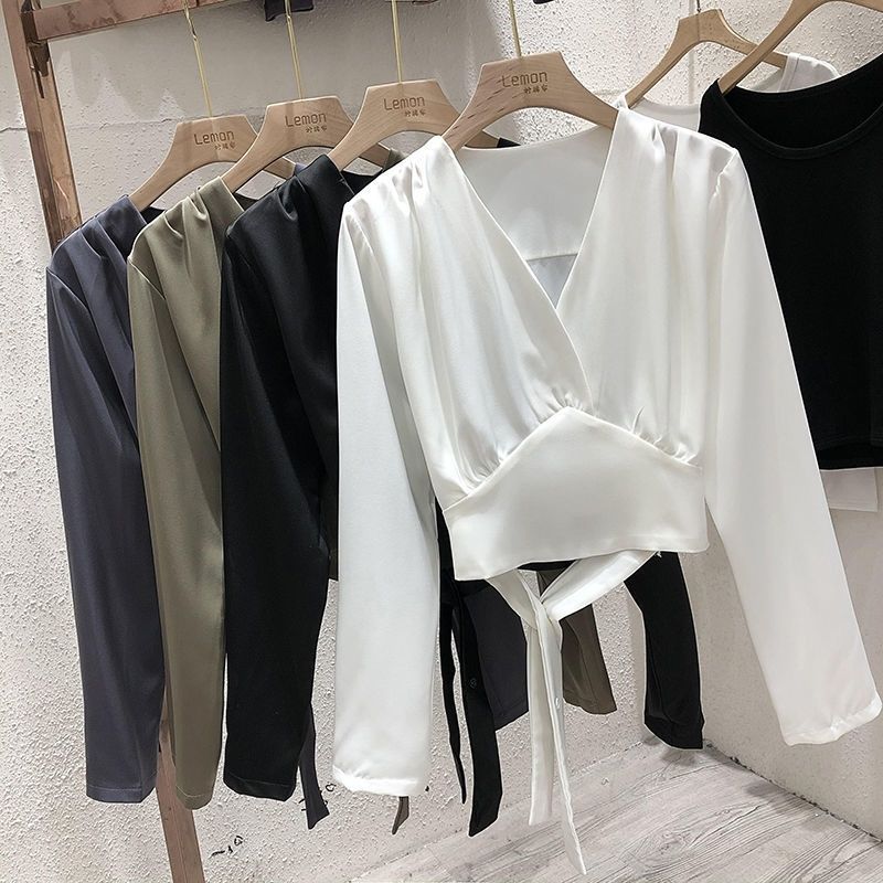 Women's Blouse Long Sleeve Blouses Casual Simple Style Simple Solid Color display picture 16