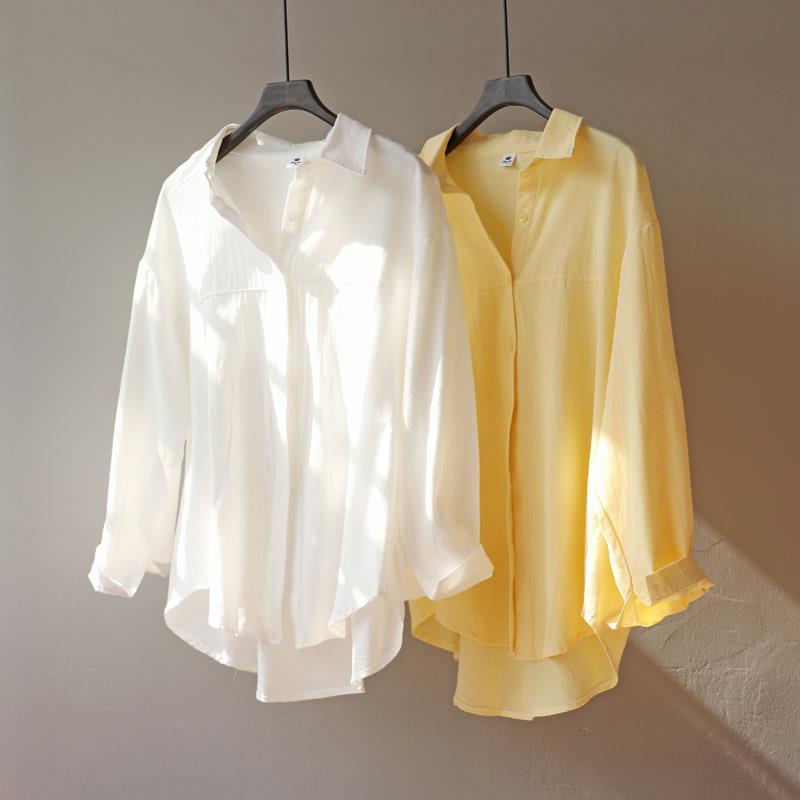 Women's Blouse Long Sleeve Blouses Casual Classic Style Simple Solid Color display picture 21