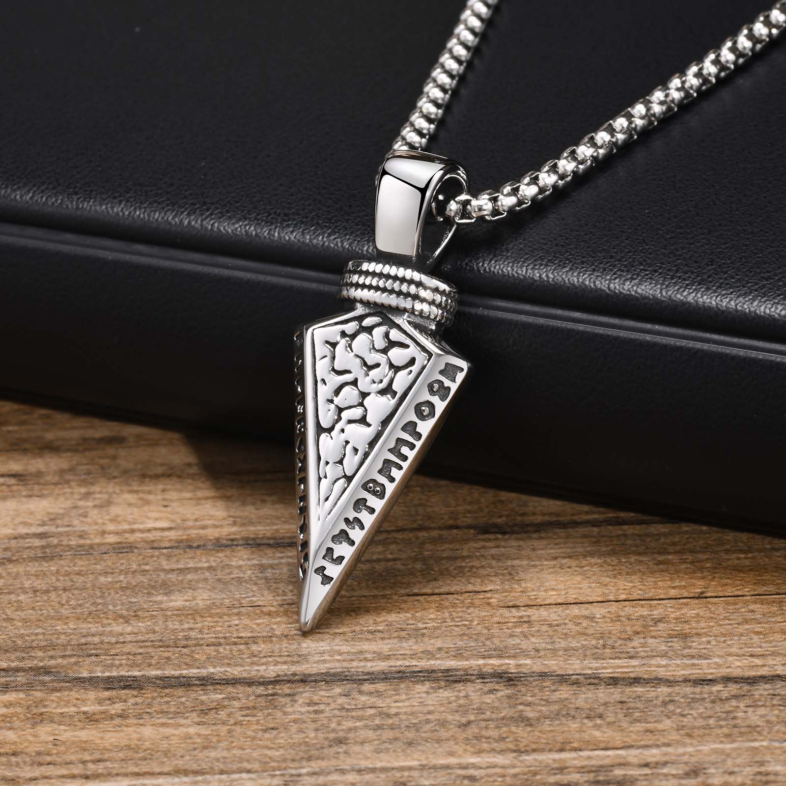 Vintage Style Punk Simple Style Arrow 304 Stainless Steel Enamel Men'S display picture 1