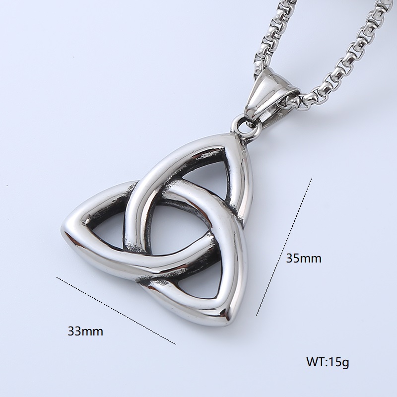 Punk Cool Style Heart Shape Notes Skull 304 Stainless Steel Polishing Men'S display picture 3
