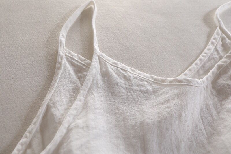 Mujeres Camisola Camisetas Sin Mangas Lavado Escotado Por Detrás Casual Color Sólido display picture 3