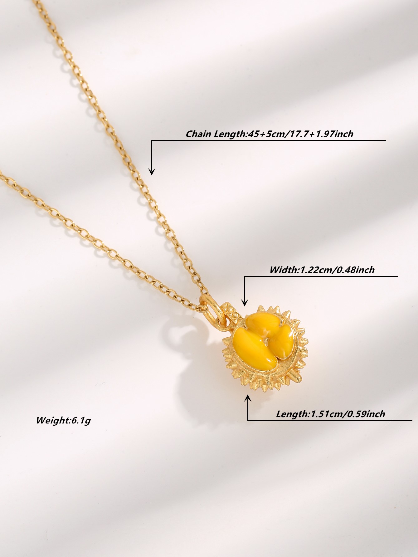 Einfacher Stil Herzform Fischschwanz Titan Stahl Überzug Inlay Zirkon Vergoldet Halskette display picture 9
