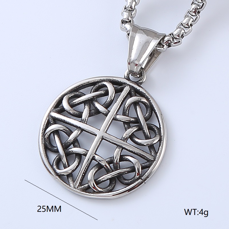 Cool Style Human Anchor Dragonfly 304 Stainless Steel No Inlaid Men'S Pendant Necklace Long Necklace display picture 6