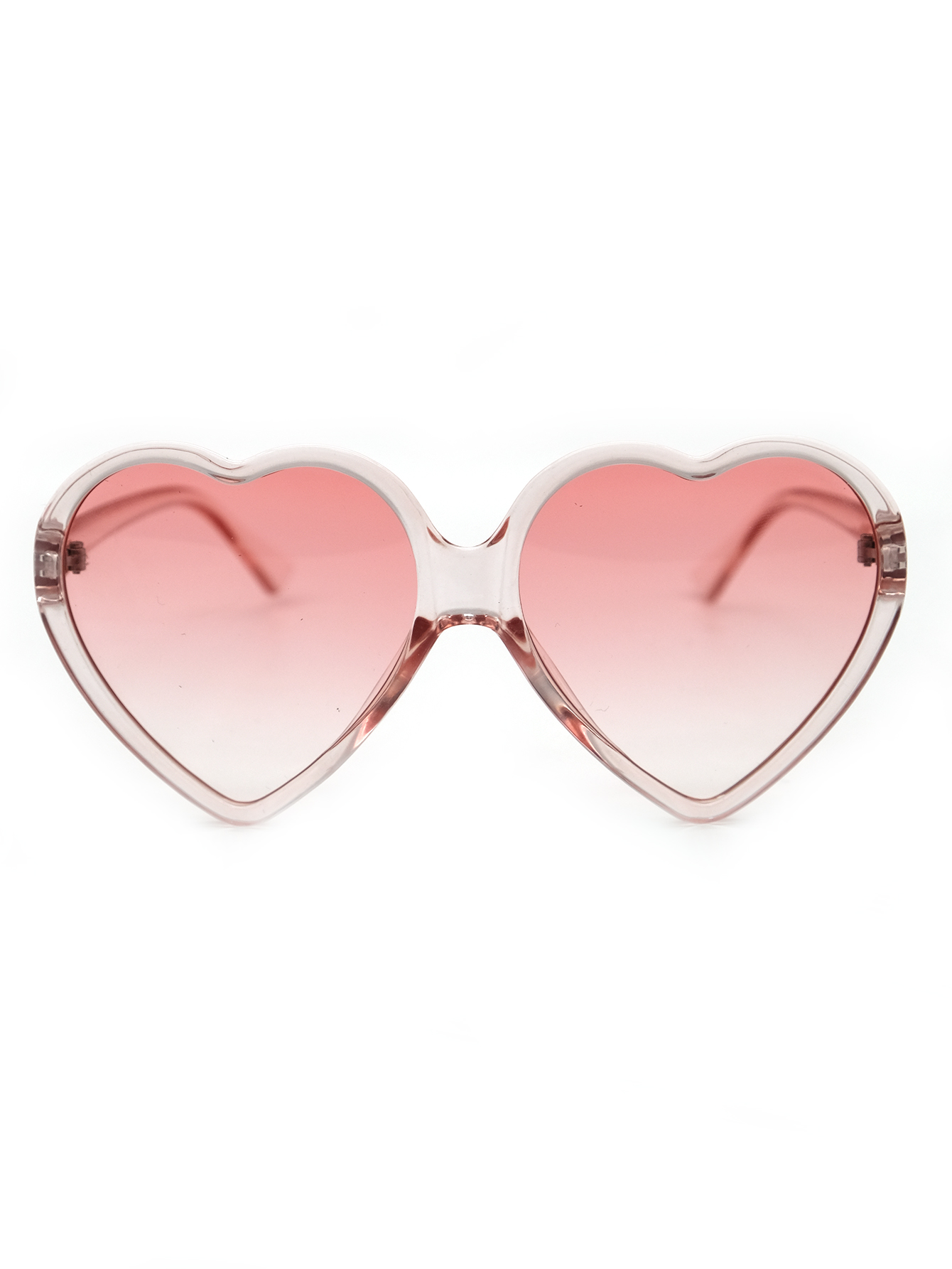 Cute Sweet Gradient Color Pc Love Full Frame Women's Sunglasses display picture 2