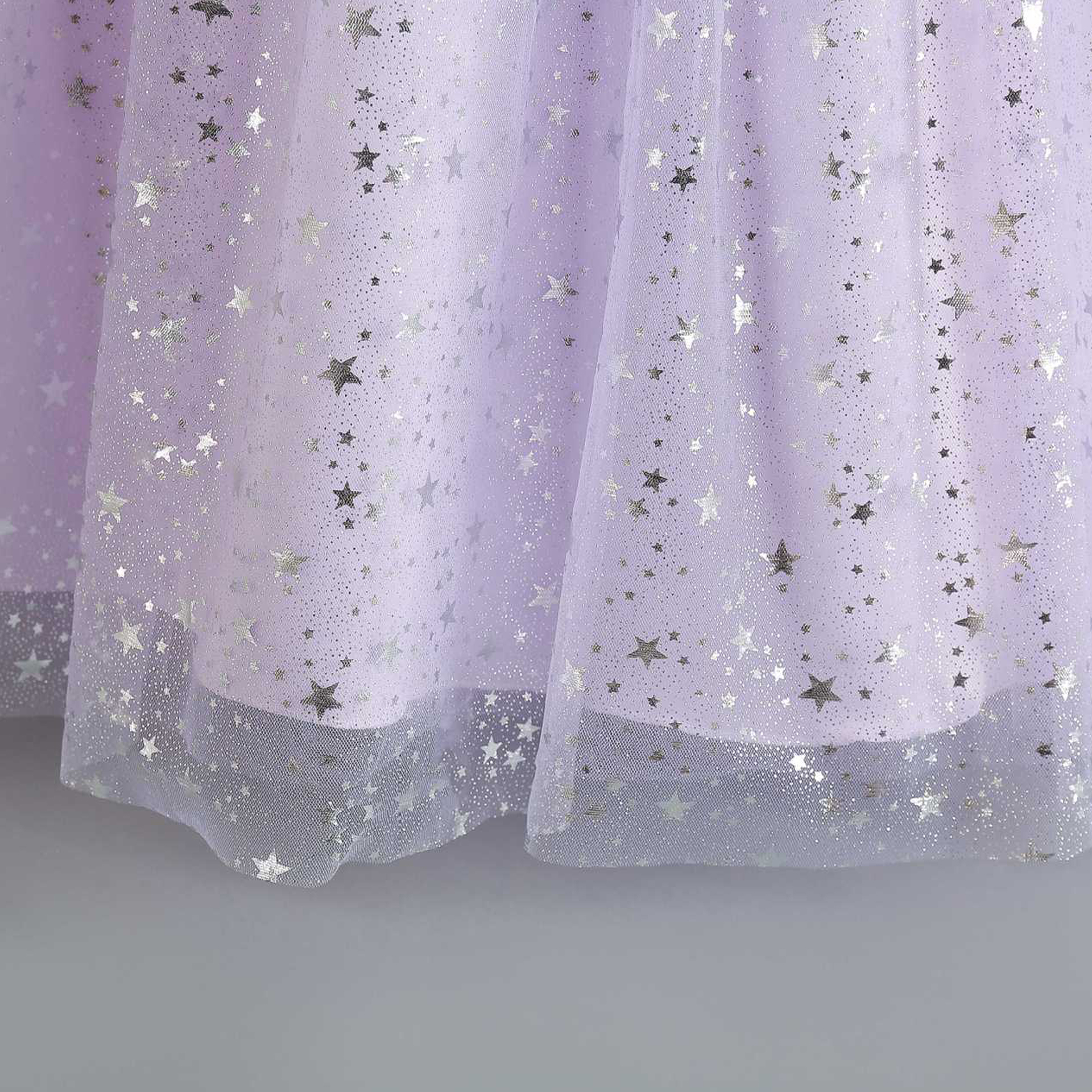 Elegante Princesa Color Sólido Lentejuelas Arco Hacia Atrás Poliéster Vestidos Para Niñas display picture 13