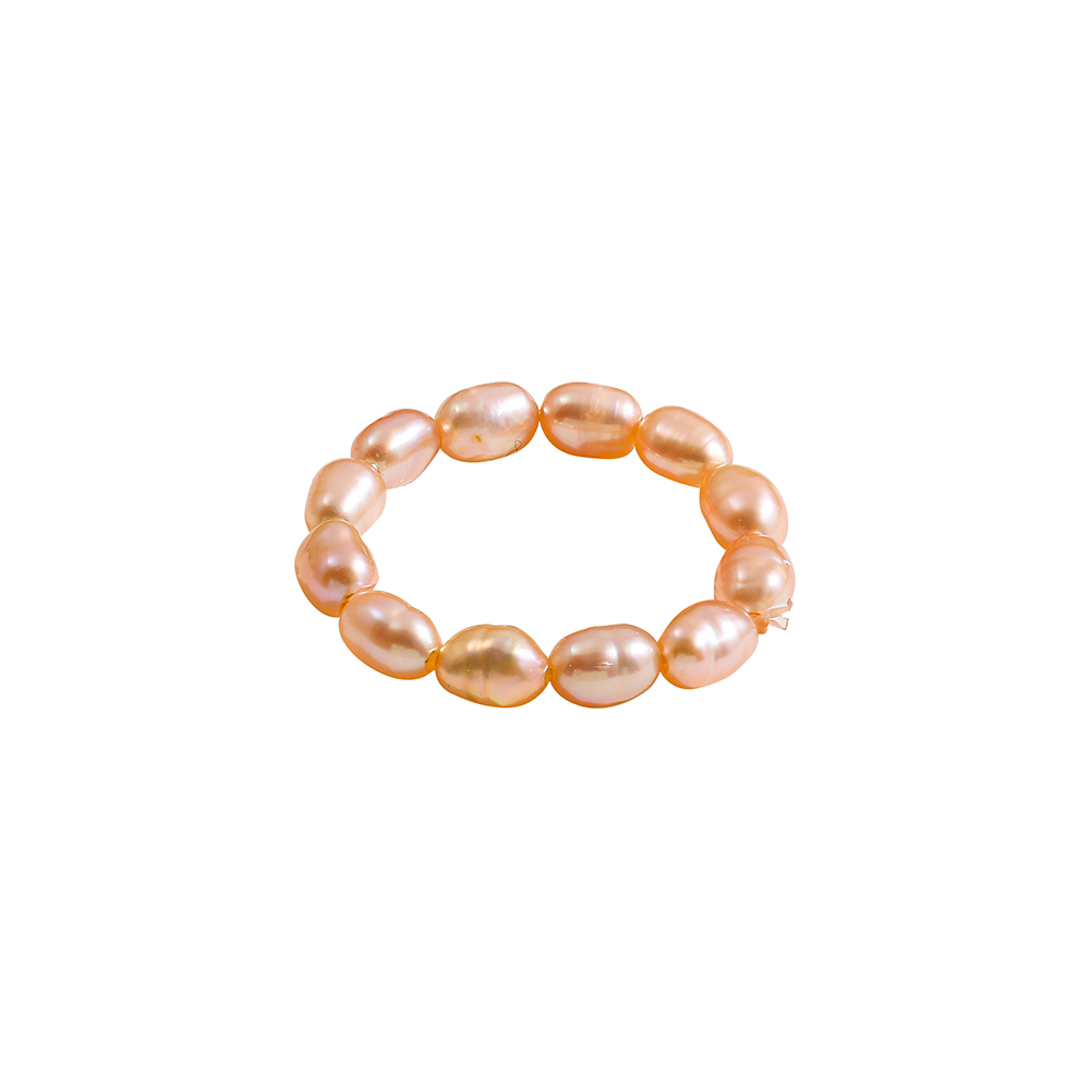 Beach Round Freshwater Pearl Rings In Bulk display picture 3