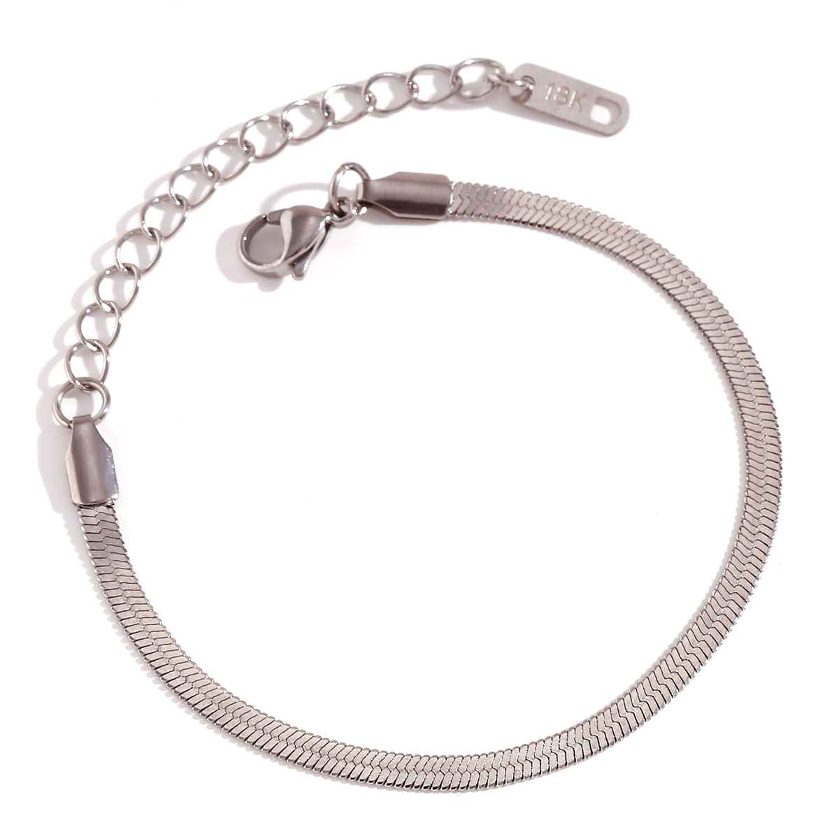 Simple Style Classic Style Oval Stainless Steel Bracelets display picture 10